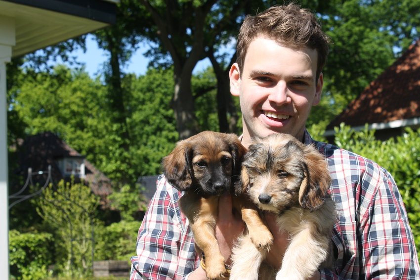 Mn broertje met Toto & Soda