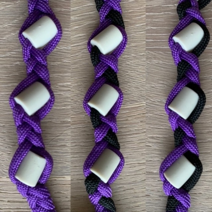 kleur voorbeeld purple-zwart