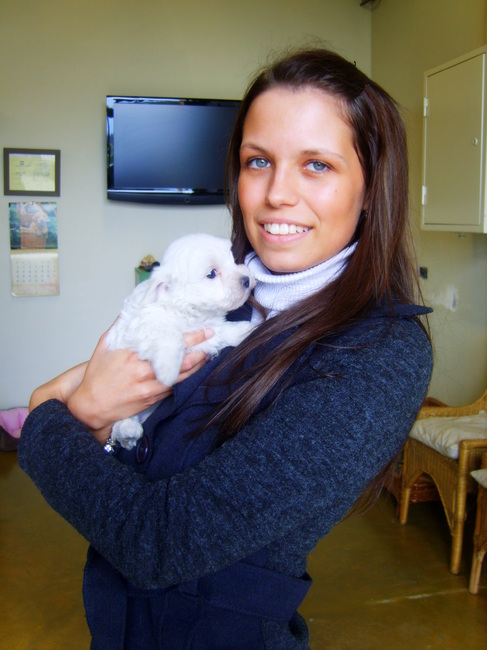 Noa toen ze 6 weken oud was