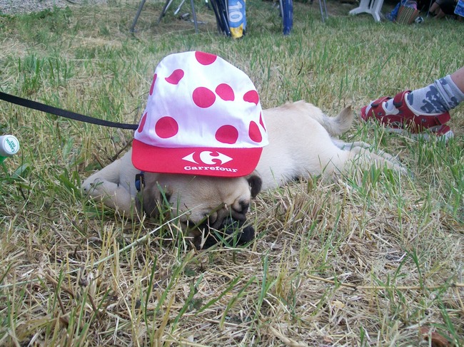 lekker chillen @ Tour de France 2009 xD