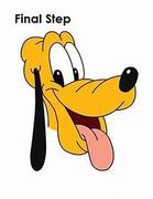 honden foto van Pluto