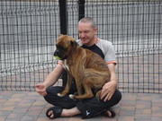 honden foto van Mario