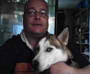 honden foto van erik aisha en blaze