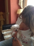 honden foto van Ria en Maxie