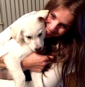 honden foto van Femke
