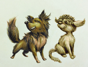 honden foto van Manon