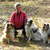 honden foto van Ton met Pepper, Jumper en Dylan