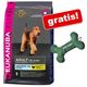 Grote zak eukanuba + aumüller eco speelgoed bot gratis !   adult weight control